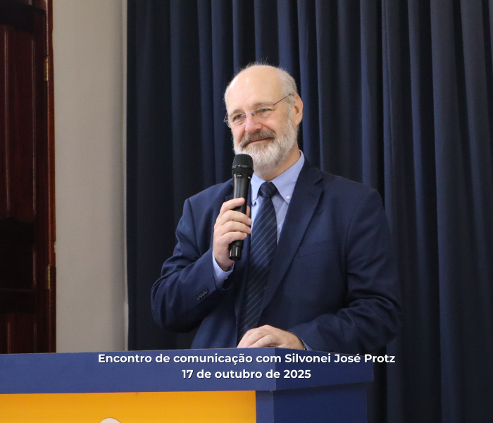 Encontro de comunicação com Silvonei José Protz